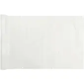 vidaXL Pare-vue balcon blanc 700x120 cm PVC