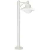 Albert Lampe d'allée de jardin Mauty 90 cm - blanc