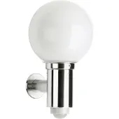 Albert LED Lampe d'extérieur Globe 35cm - Acier inoxydable