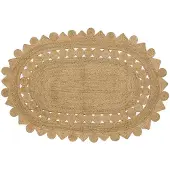 vidaXL Tapis Marron 152 x 245 cm Jute