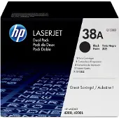 HP Toner HP 38A (Q1338D) Noir x2- Multipack