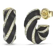 GUESS Le Mirage Earrings Doré Femme