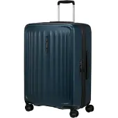Samsonite Fyrm Spinner - Valise extensible - dimensions 67 x 24 cm - Steel Blue