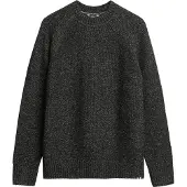 Superdry Pull-over noir chiné