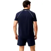 Björn Borg T-Shirt bleu marine / blanc naturel