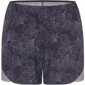 Triumph Pantalon de pyjama 'Aura Spotlight' gris foncé / violet foncé