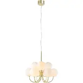 Markslöjd Suspension , Bianco, dimmable, Or / laiton, Salon / séjour, Métal