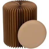 Jline J-Line Pouf Pliable Papier Chameau