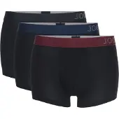 JOOP! Boxers bleu foncé / rouge foncé / noir / blanc