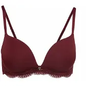 JOOP! Soutien-gorge ' Lovely ' bordeaux / rouge foncé