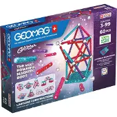 Geomag Ensemble d'aimants - Glitter Recyclé - 60 Parties - - UneTaille - Jouets Magnétiques
