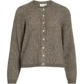 Vila Cardigan 'VILory' marron chiné