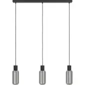 Eglo Lampe suspendue 3 lumières Majone noir