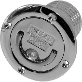 VETUS Diesel Fuel Filler Cap Argenté 51 mm