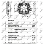 NRF Embrayage, ventilateur de radiateur 49549