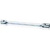 Toptul Clé à douille 17x19 mm beidseitig mit Gelenk