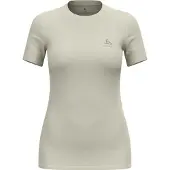 Odlo Merino 160 Short Sleeve Base Layer Beige M Femme