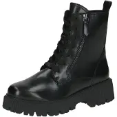 Caprice Bottines à lacets 'Dilara' noir