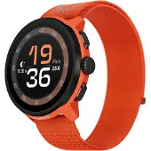 Suunto Montre connectée Run Bluetooth Orange avec bracelet textile nylon Orange