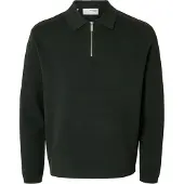 Selected Pull-over 'SLHTeller' vert foncé
