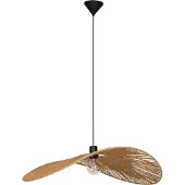 Eglo Suspension - 80 x 110 cm - Marron - Noir - Cordage - Acier