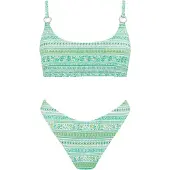 C&City Bikini azur / bleu clair / jaune pastel / vert clair
