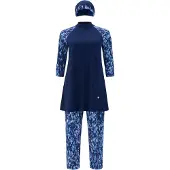 C&City Maillot de bain marine / bleu néon