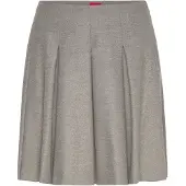HUGO Radina 10273897 Short Skirt Gris 42 Femme