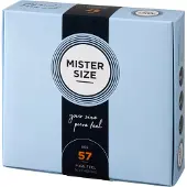 Mister Size - préservatif fin - 57 mm - boîte de 36