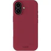 Holdit Coque Silicone pour Apple iPhone 17 - Red Velvet