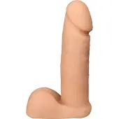 Vac-U-Lock Dual Density Gode Réaliste 17 cm - Nude
