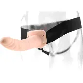 Fetish Fantasy - gode ceinture creux - réaliste - beige