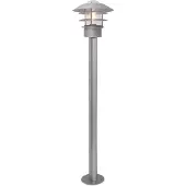 Elstead Lighting Lampe de jardin Helsingor E27 60W argentée Elstead