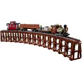LEGO Transport de bois par voie ferrée - Bricklink 910035