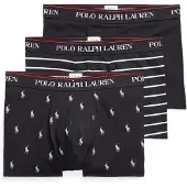 Ralph Lauren Boxers 'Classic' rouge rubis / noir / blanc