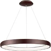 Lyora Suspension design Albi marron café Ø 81cm