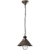 Faro Suspension d'extérieur NAUTICA-1G IP33 brun rouille