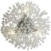 Searchlight Applique Sunburst Ø 29cm chromé