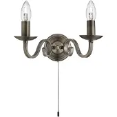 Searchlight Applique classique Richmond Brun bronze à 2 lumières