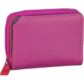 Mywalit Porte-monnaies violet foncé / orange foncé / fuchsia