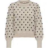 JDY Pull-over 'JDYSigrid' gris / noir