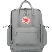 Fjällräven Sac à dos 'Kanken Outlong' gris