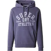Superdry Sweat-shirt 'Athletic Essentials' gris / mûre