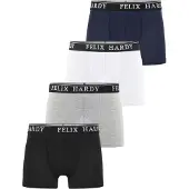 Felix Hardy Boxers bleu / gris / noir / blanc