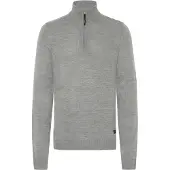 !Solid Pull-over ' SDBATIK ' gris foncé