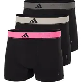 Adidas Underwear Active Micro Flex Eco Boxers 3 Units Noir 2XL Homme