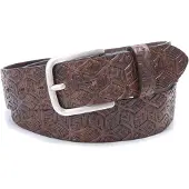 BA98 Ceinture 'Cologne' marron / brun foncé
