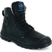 Palladium Baskets hautes 'Pampa' bleu / noir