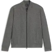BOSS Veste Slim en flanelle stretch brossée