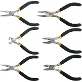 VOREL Jeu de pinces 6 pcs. 125mm (290 mm)
